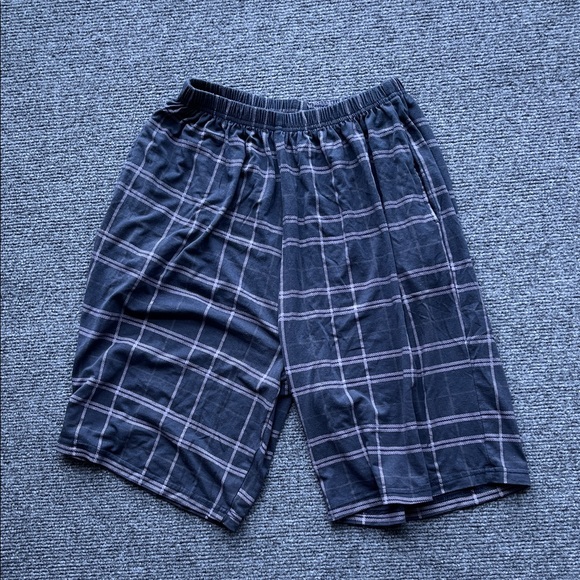 torrid Other - Black Plaid Elastic Waist Shorts